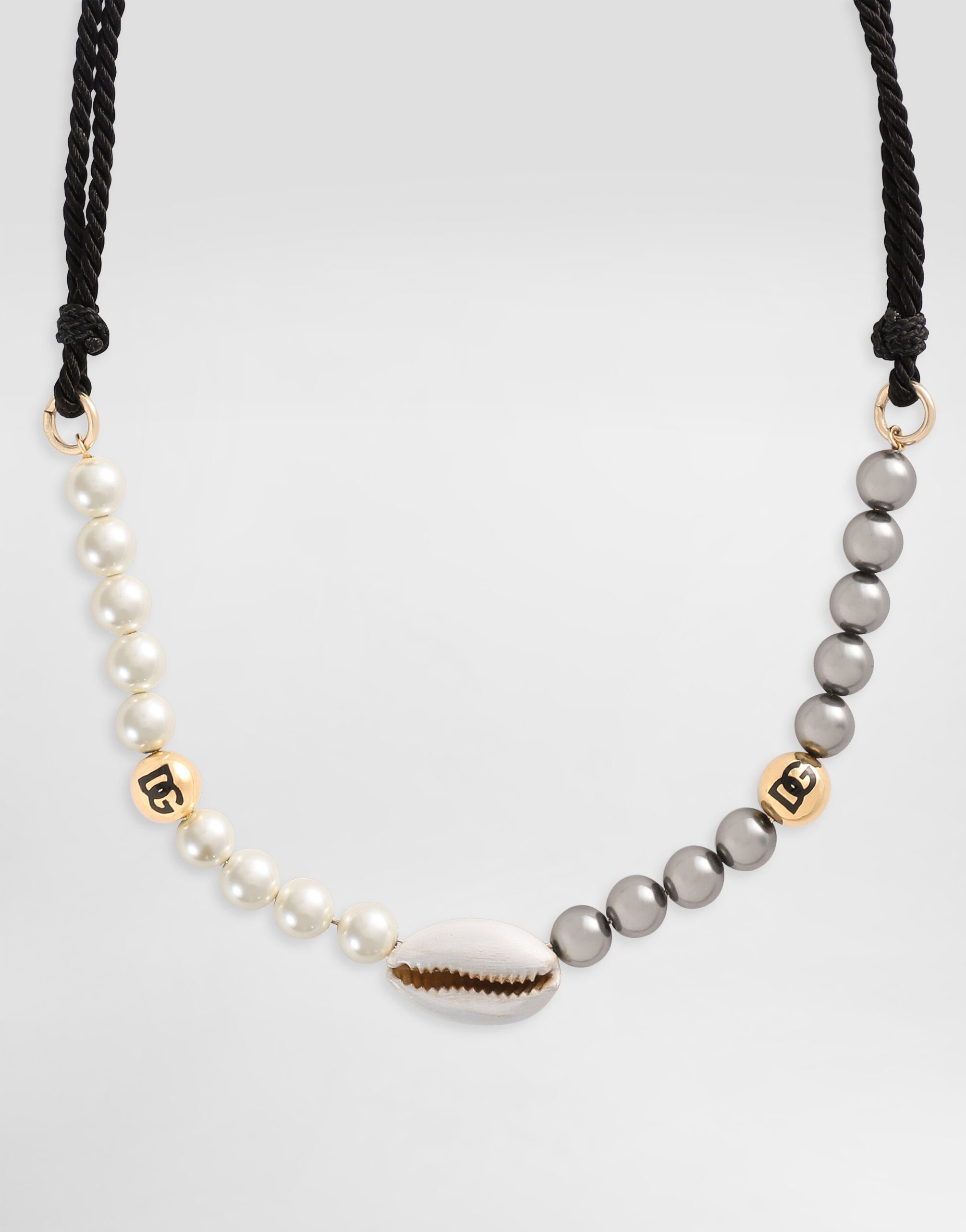 【DOLCE&GABBANA】ネックレス DGロゴ＆マルチカラークリスタル Multicolorのメンズ DG コード ネックレス | Dolce&Gabbana®