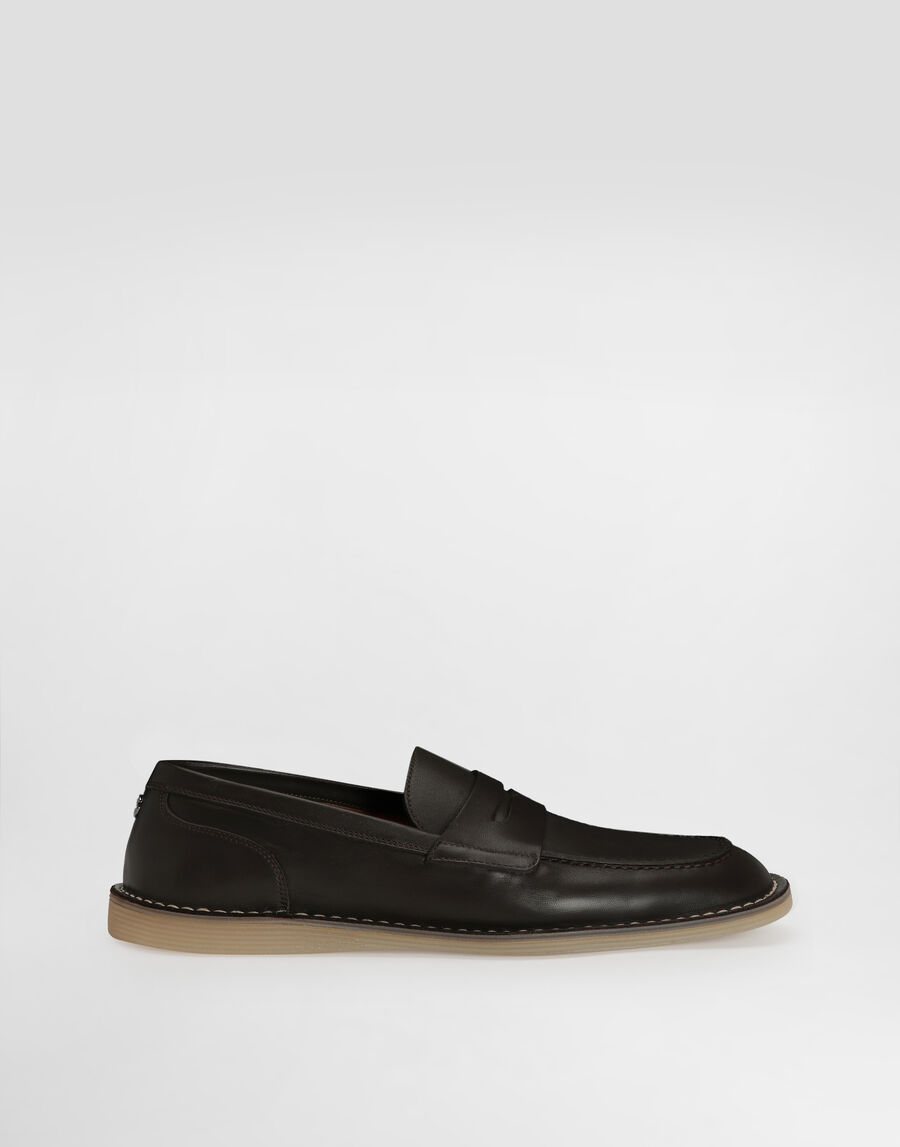 Calfskin slipper