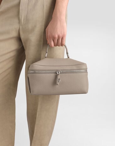 Dolce & Gabbana ロック カーフスキン ハンドバッグ ベージュ BM2451A0370
