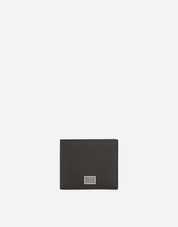 Dolce & Gabbana Dauphine calfskin wallet Black BP0330AV956