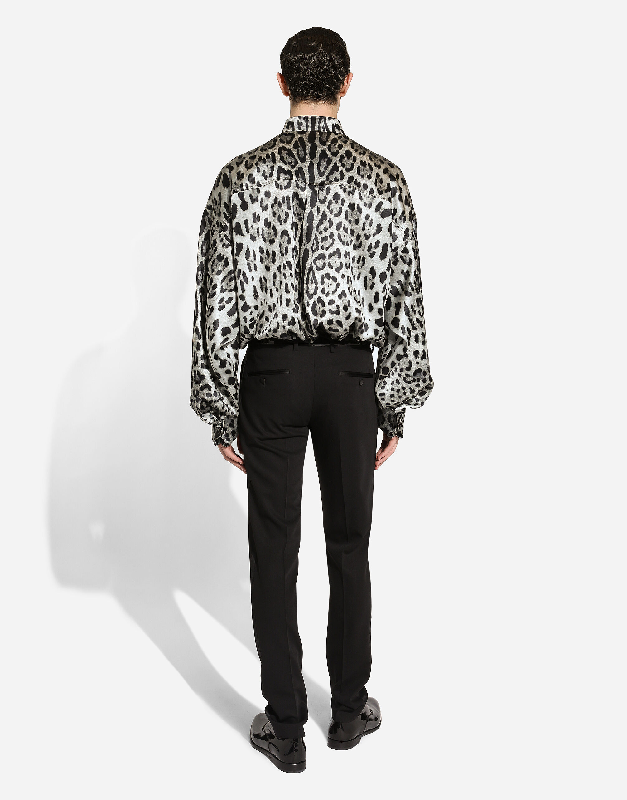 Dolce and gabbana leopard shirt top