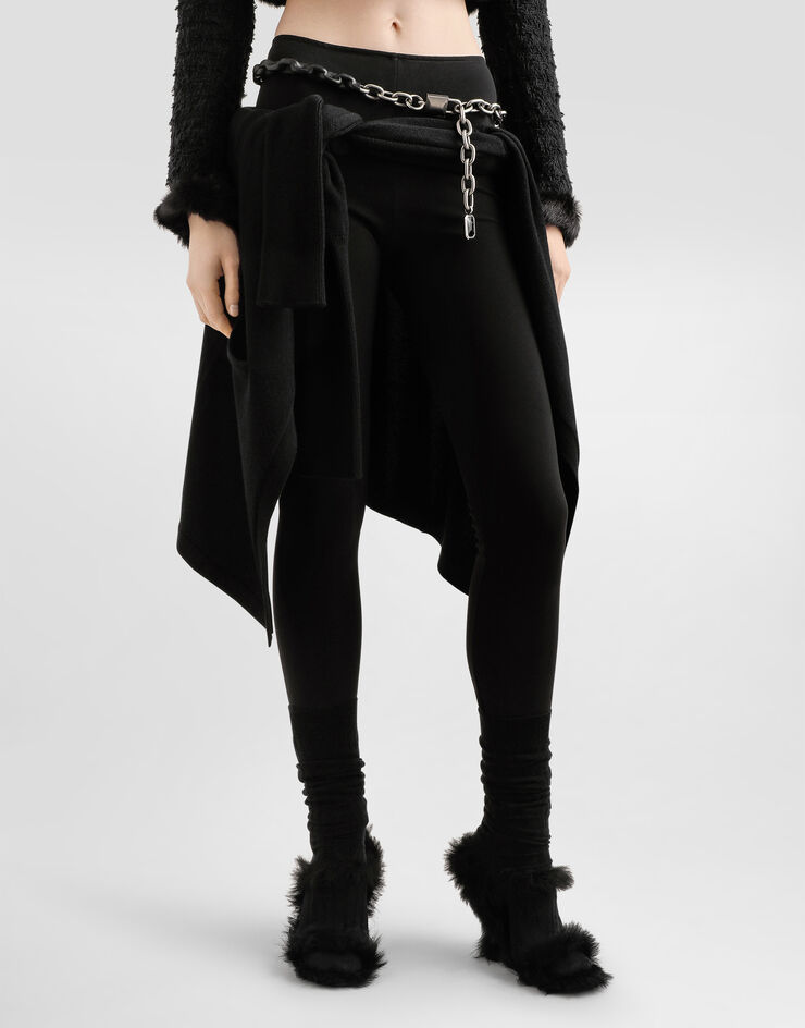 Dolce & Gabbana Jersey leggings Black FTDGUTFUGN7