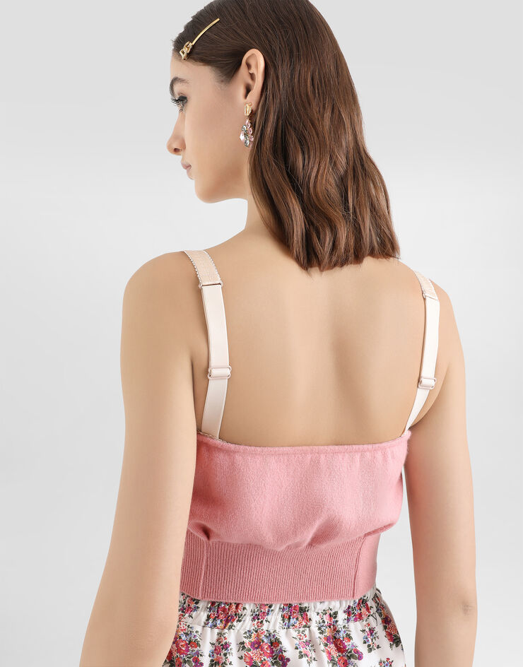 Dolce & Gabbana Cashmere top Dolce & Gabbana Cashmere top Pink FXT87ZJBW0B