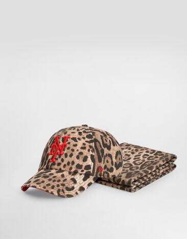 Dolce & Gabbana Dolce&Gabbana X ’47 New York Mets Leo-Print Balaclava Multicolor IH153MGI225