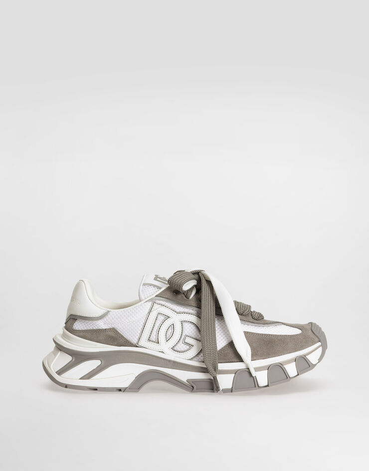 Dolce & Gabbana DG country road nylon and leather sneakers Multicolor CS2403A0208