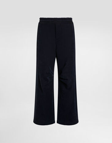 Dolce & Gabbana Cotton trousers Black GP177TG7PLD