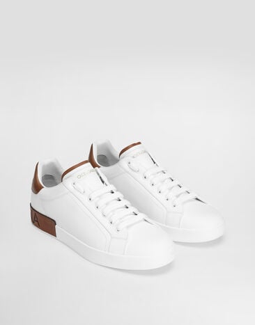 Dolce & Gabbana Calfskin Portofino sneakers White CS2278A9U73