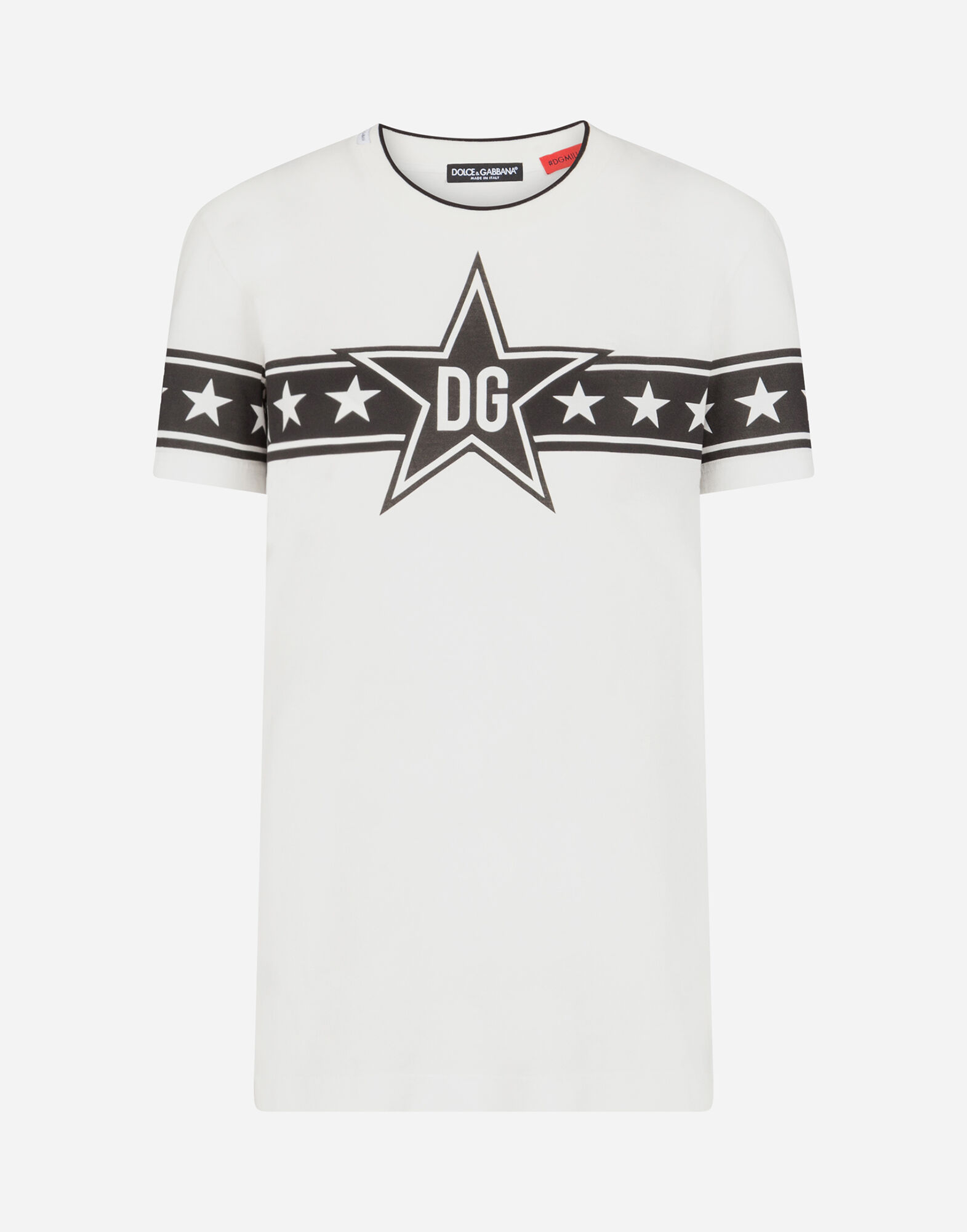 MILLENNIALS STAR PRINT JERSEY T SHIRT