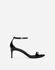 Dolce & Gabbana Patent leather sandals Black CR1725A7630