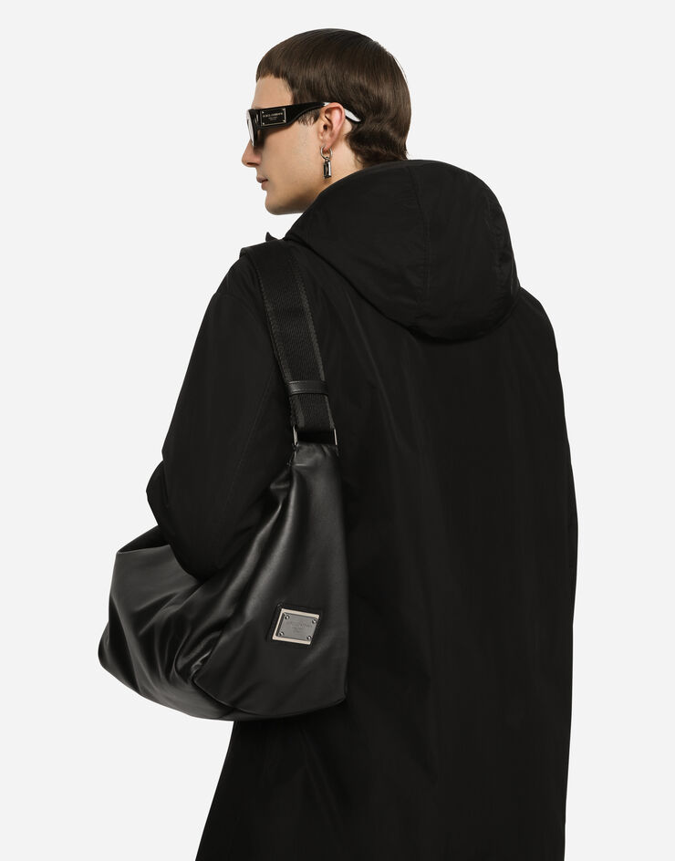 Dolce & Gabbana حقيبة سوفت من جلد عجل أسود BM2193AG190