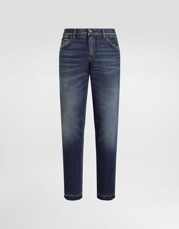 Dolce & Gabbana Vaqueros slim de algodón elástico Multicolor GY07CDG8NX1
