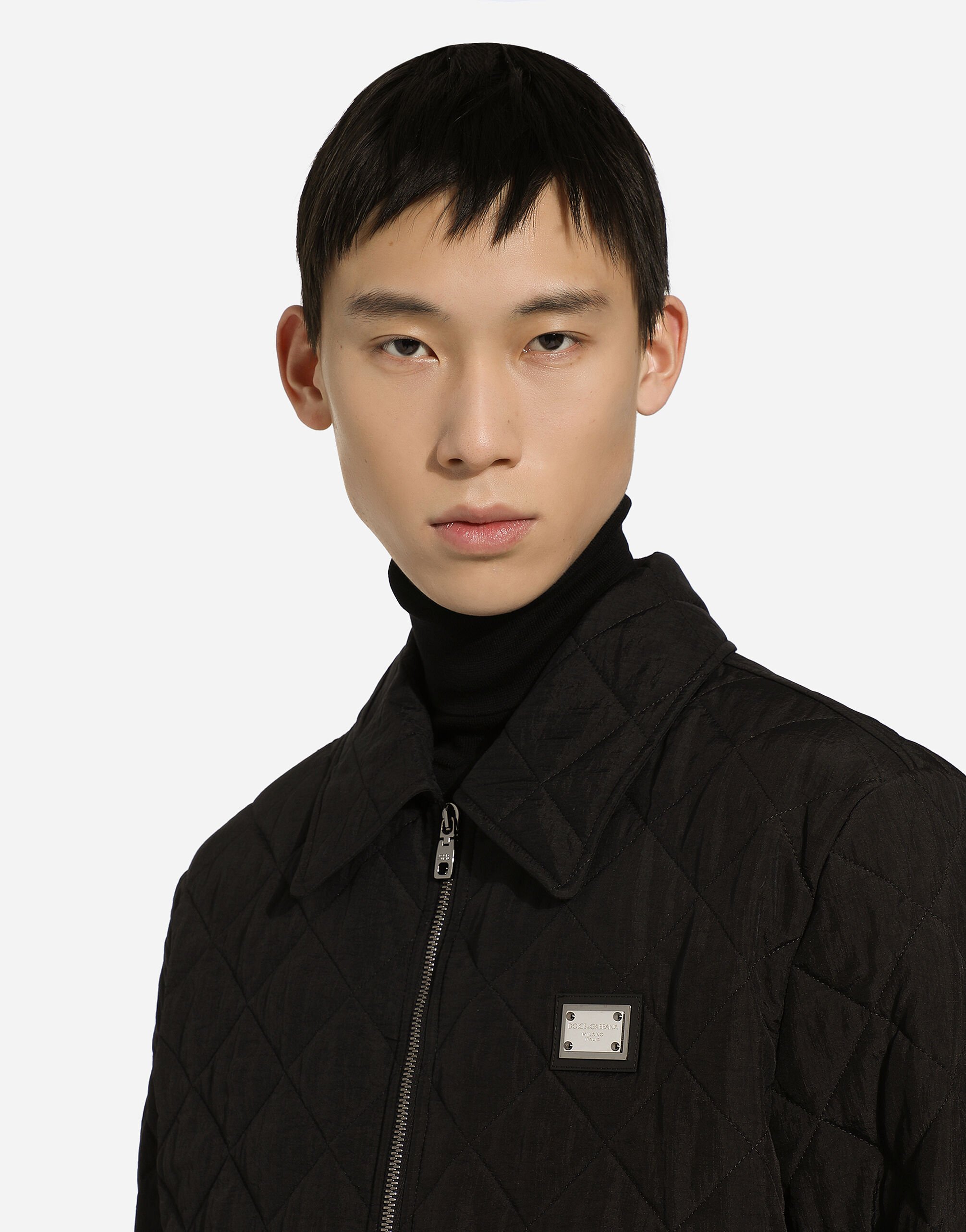 ブラックのメンズ Quilted jacket | Dolce&Gabbana®
