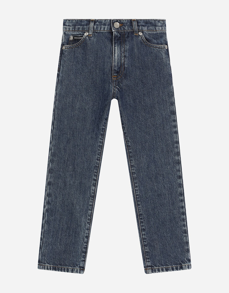Dolce & Gabbana Jeans 5 tasche in denim Blu L42F59LDC25