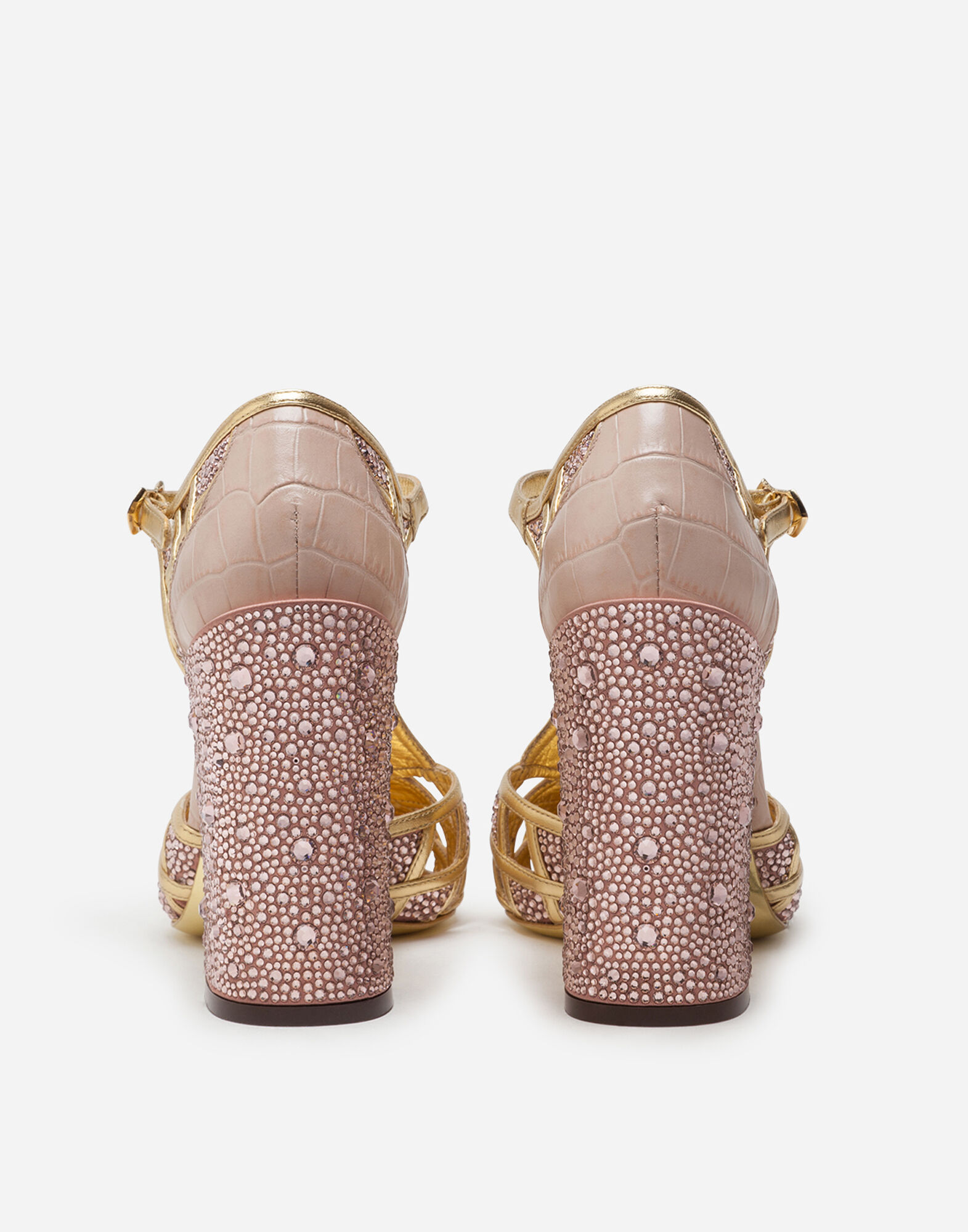 Dolce and discount gabbana rhinestone shoes