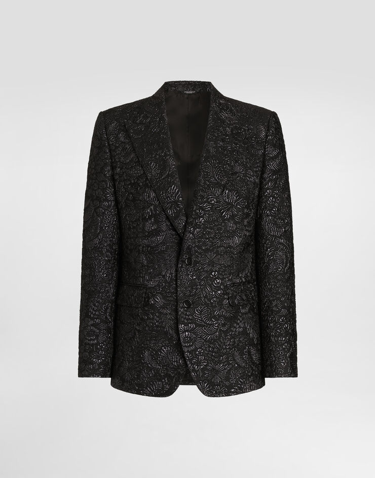Dolce & Gabbana Sicilia light single-breasted brocade jacket  G2TV4TFJZAN