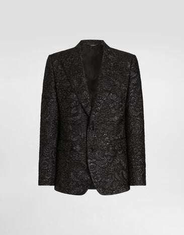 Dolce & Gabbana Sicilia light single-breasted brocade jacket Dolce & Gabbana Sicilia light single-breasted brocade jacket G2TV4TFJZAN