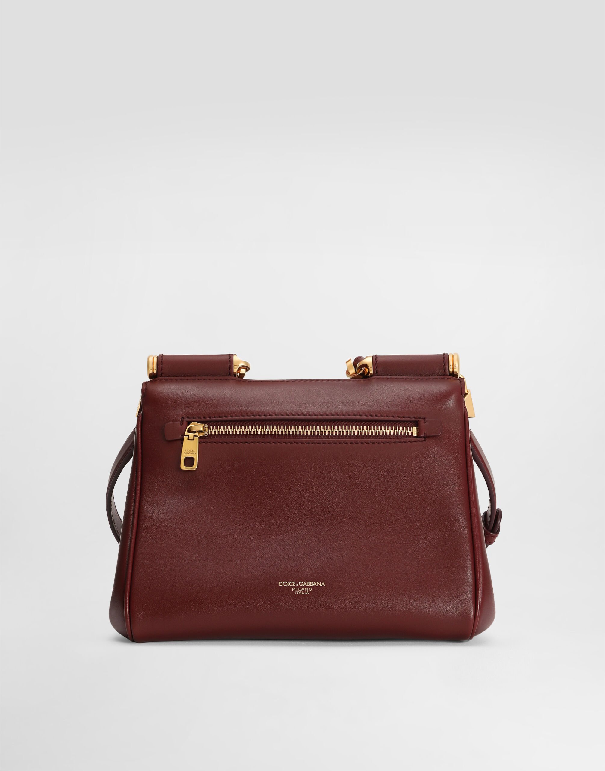 【関税＆送料込み】Dolce & Gabbana My Sicily Handbag In Bur Small Sicily handbag with Majolica embroidery in Multicolor