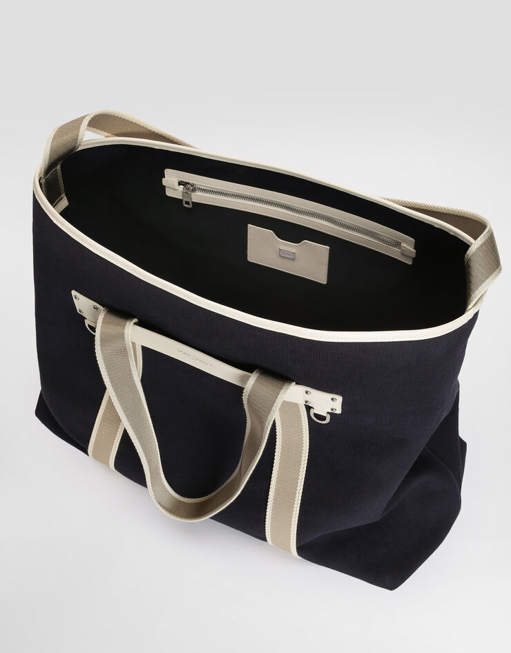 Dolce & Gabbana Shopper Essenza aus Canvas Multicolor BM2614A0754