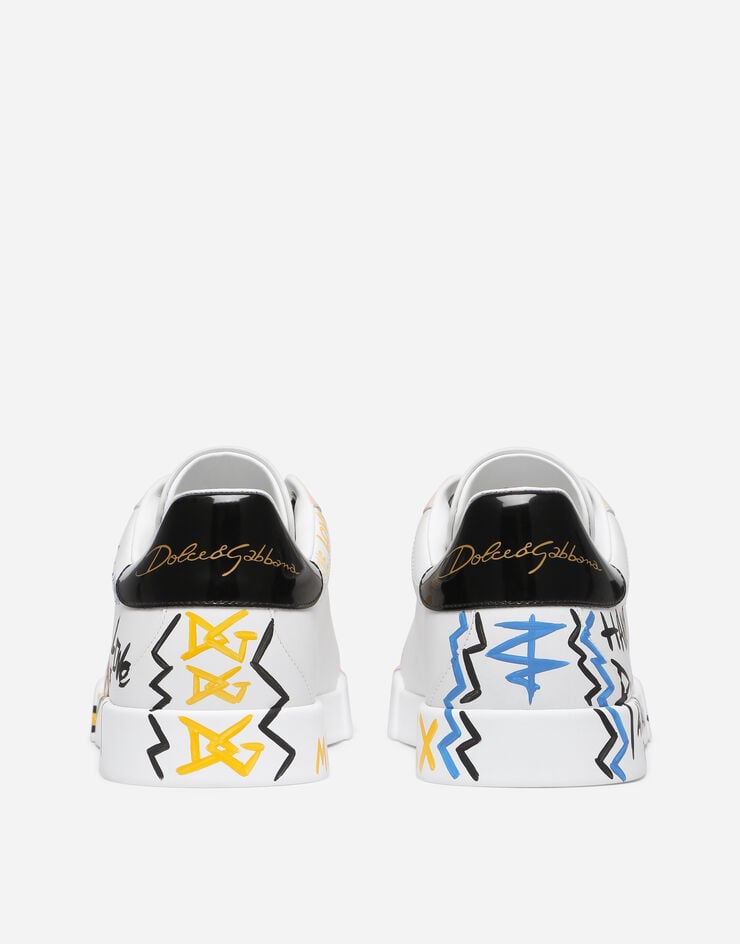 Dolce & Gabbana Sneakers Portofino Édition Limitée Multicolore CK1563B7056