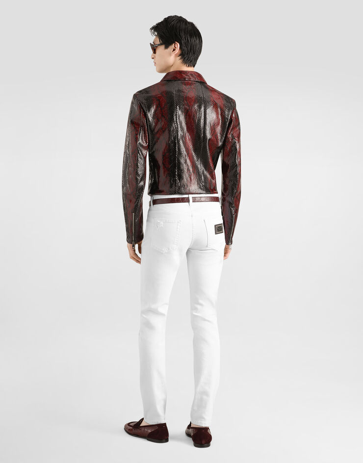 Dolce & Gabbana Migjorn python jacket Multicolor G9CFWLHUL11