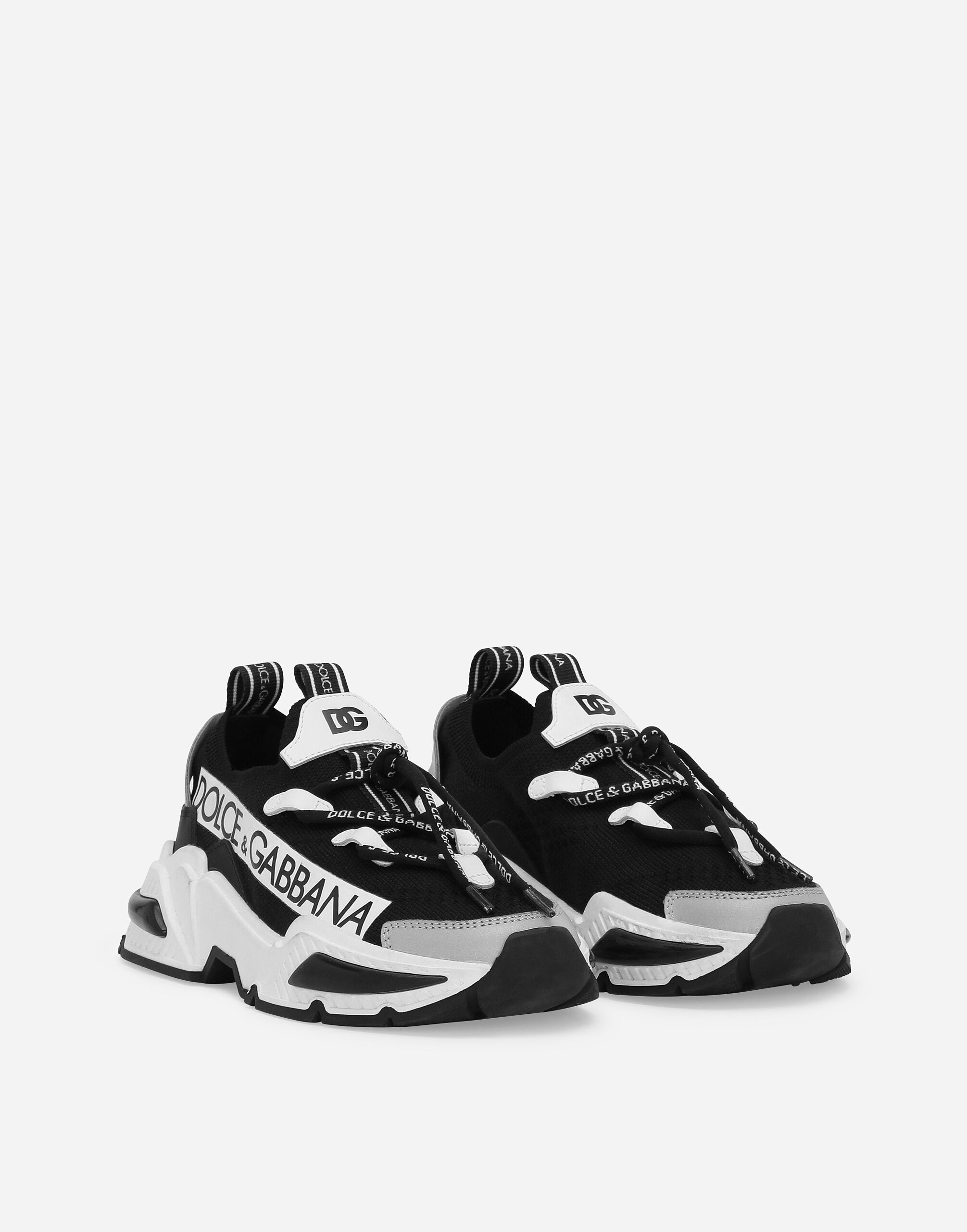 Sneakers Airmaster en fine maille avec logo Dolce Gabbana en Multicolore pour homme Dolce Gabbana