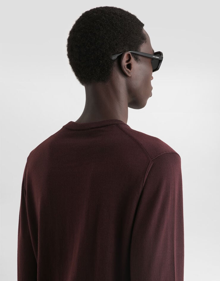 Dolce & Gabbana Cashmere pullover Bordeaux GXX02TJBW05