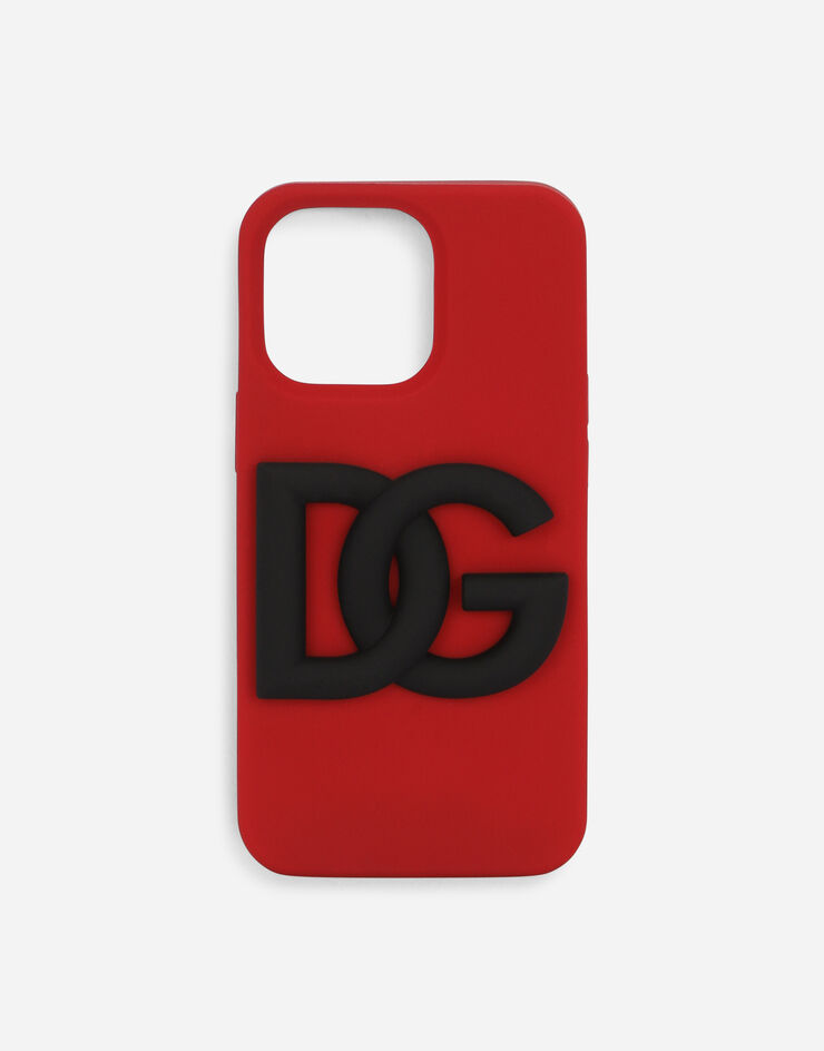 Dolce & Gabbana Rubber iPhone 13 Pro cover Red BP3182AO976