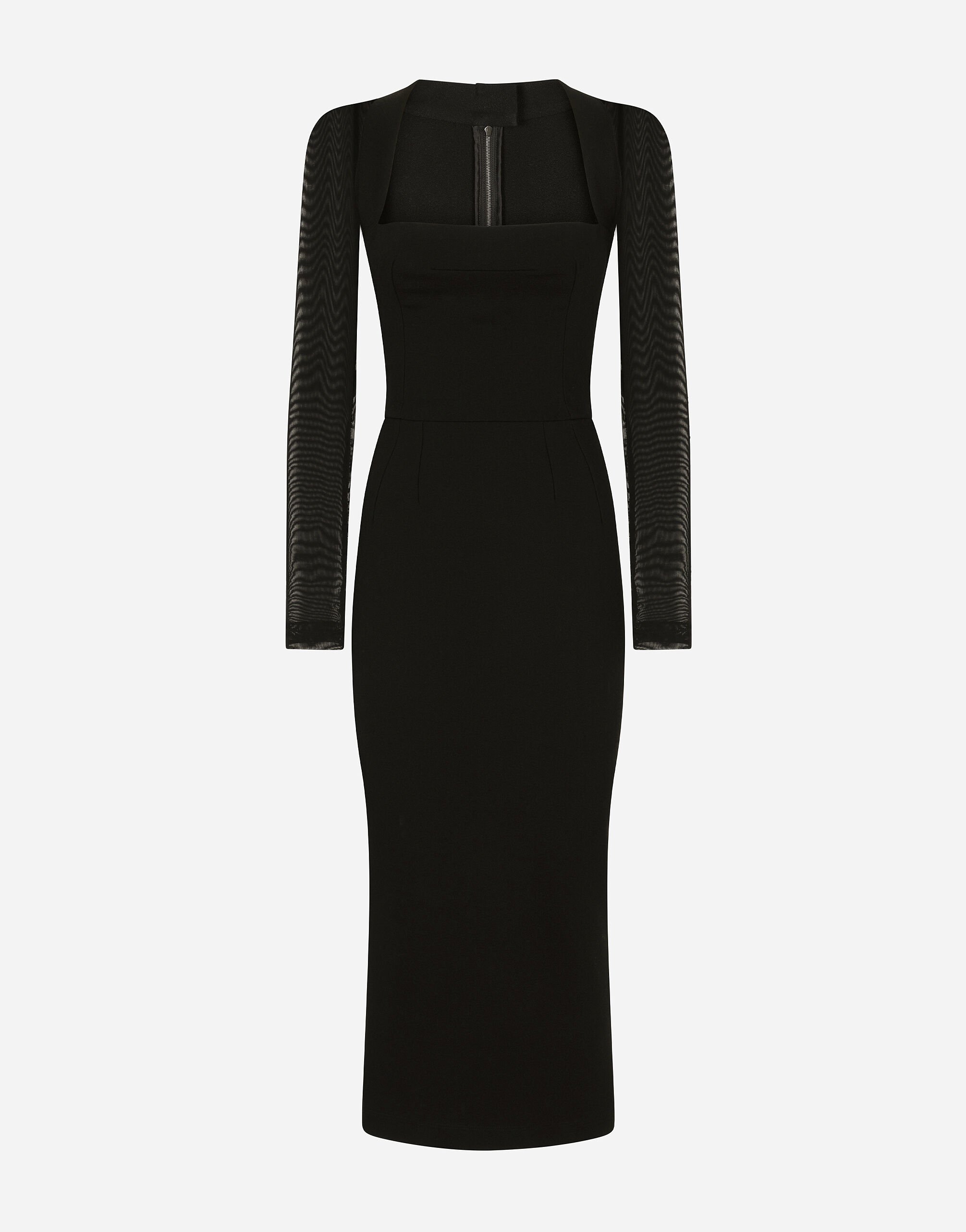 Robe mi 2025 longue avec manche
