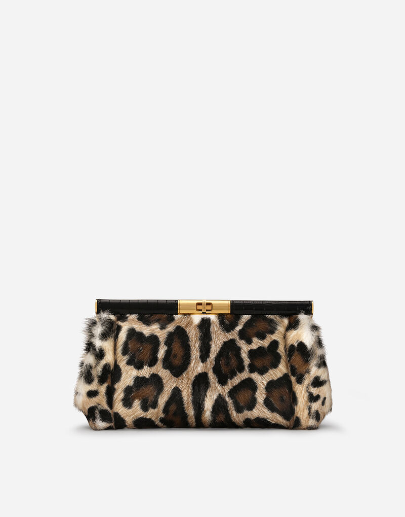 Large Marlene Shoulder Bag Beige