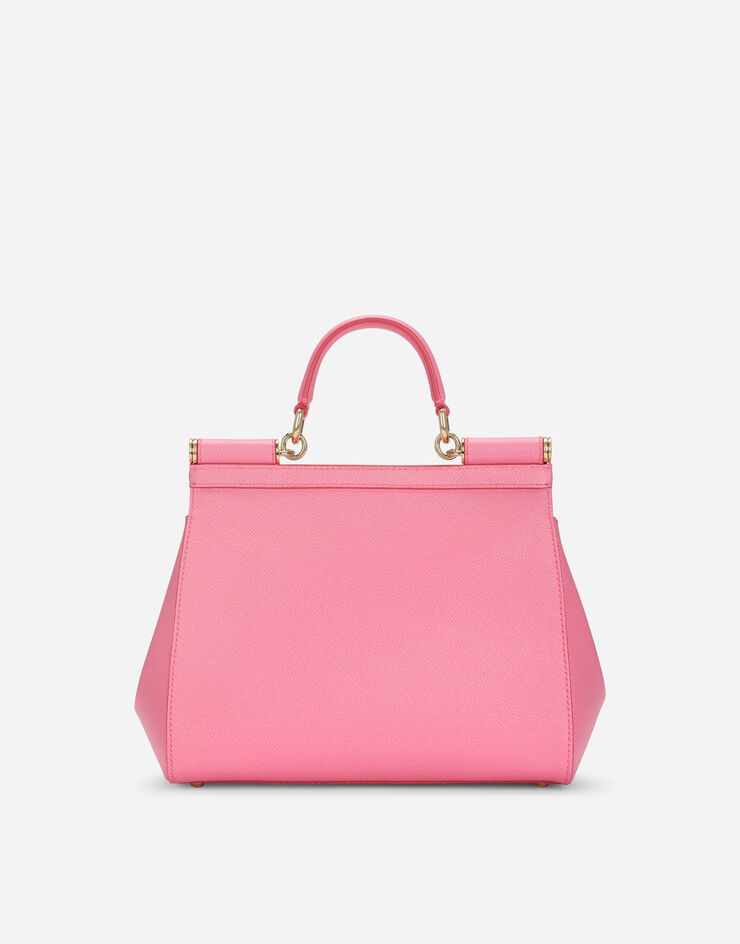 Dolce & Gabbana Henkeltasche Sicily groß Rosa BB6002A1001