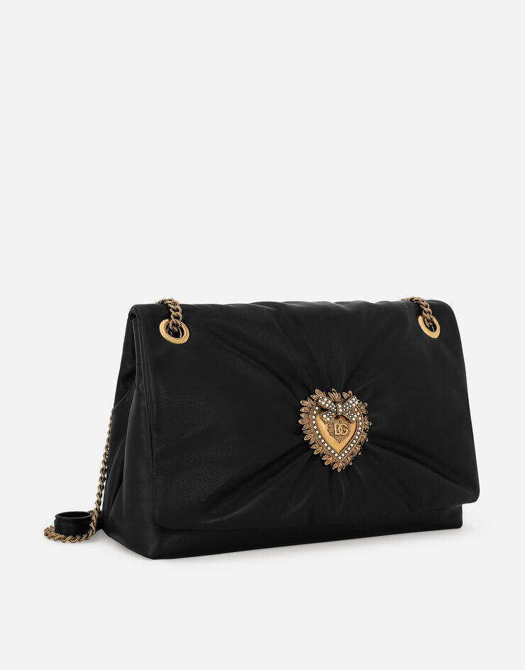 Dolce&Gabbana Borsa a spalla Devotion soft grande Nero BB7540AF984