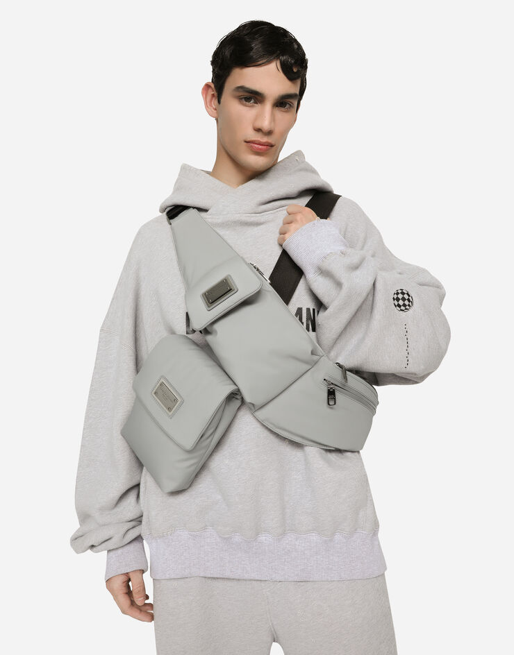 Nylon belt bag in Grey for for Men | Dolce&Gabbana®