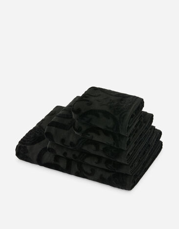 Dolce & Gabbana Set 5 Cotton Towels Multicolor TCF010TCAGP