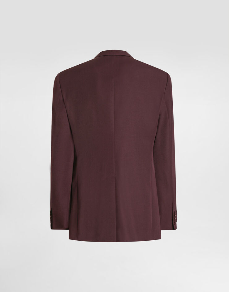Dolce & Gabbana Single-breasted woolen jacket Multicolor G2TV4TFU2OW