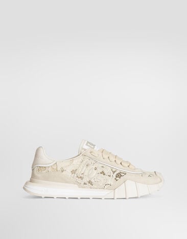 Dolce & Gabbana Zapatilla DG Athletic en encaje Dolce & Gabbana Zapatilla DG Athletic en encaje Multicolor CK2487A3S64