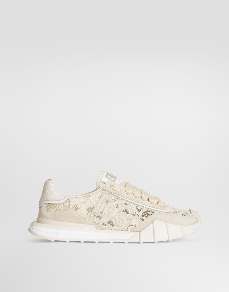 Dolce & Gabbana Zapatilla DG Athletic en encaje Dolce & Gabbana Zapatilla DG Athletic en encaje Multicolor CK2487A3S64