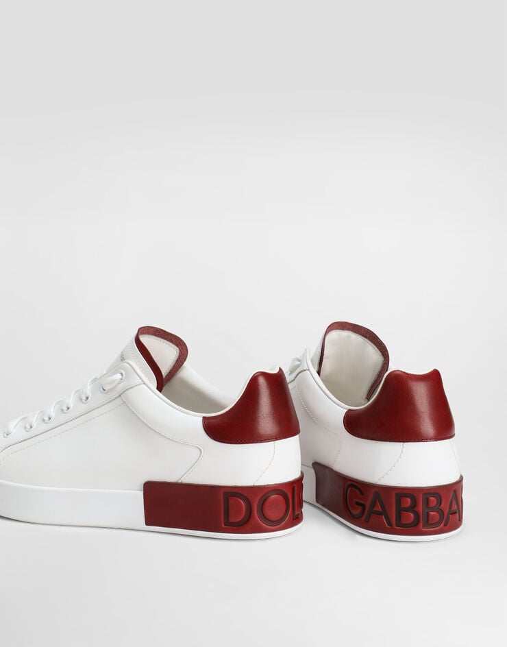 Dolce & Gabbana Portofino calfskin sneakers Multicolor CS2278A9U73