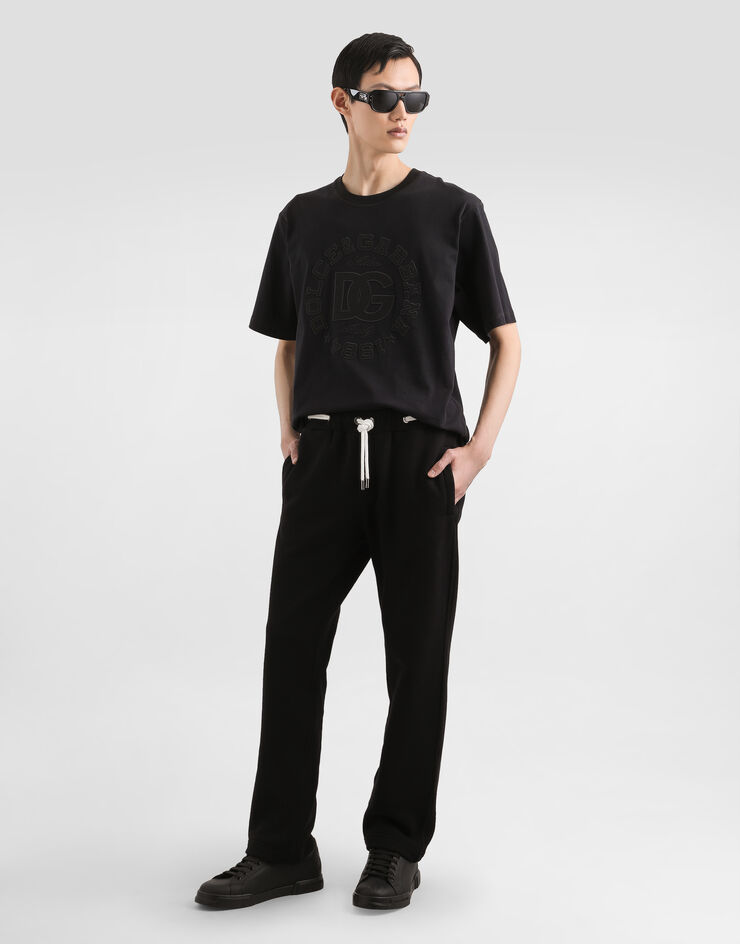 Dolce & Gabbana Jersey joggers Black GP130TG7PFU