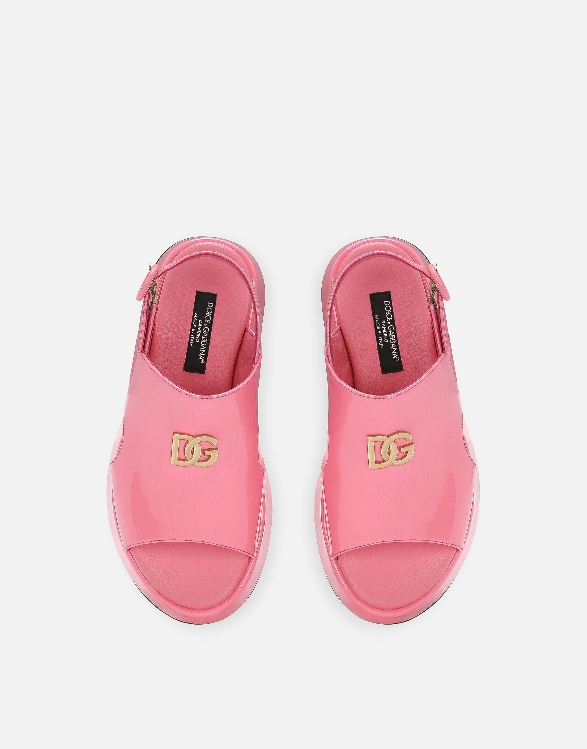 Sandali zeppa dolce e outlet gabbana