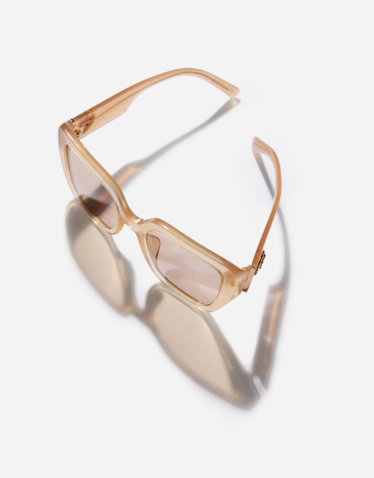 Dolce & Gabbana DG Devotion Sunglassess Dolce & Gabbana DG Devotion Sunglassess Opal beige VG4538VP993