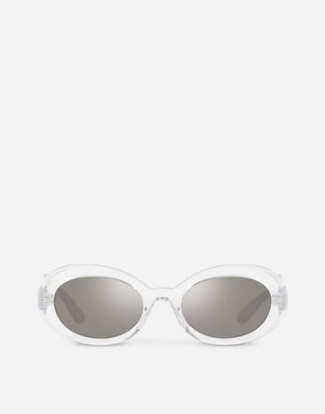 Dolce & Gabbana Солнцезащитные очки DG Crossed принт LB4H48HS5QR