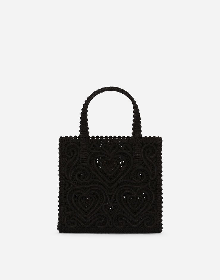 Dolce & Gabbana Cordonetto shopper Black BB7183AW717