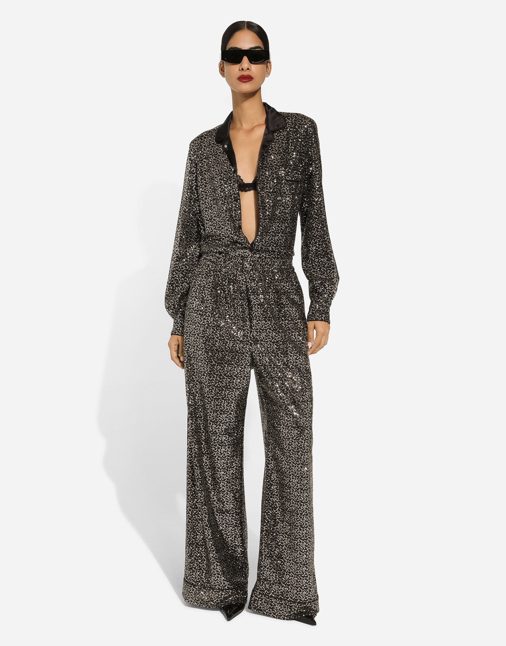 Sequined shirt - thumbnail 2