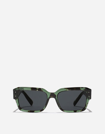 Dolce & Gabbana DG Sharped  sunglasses Havana green VG446DVP287