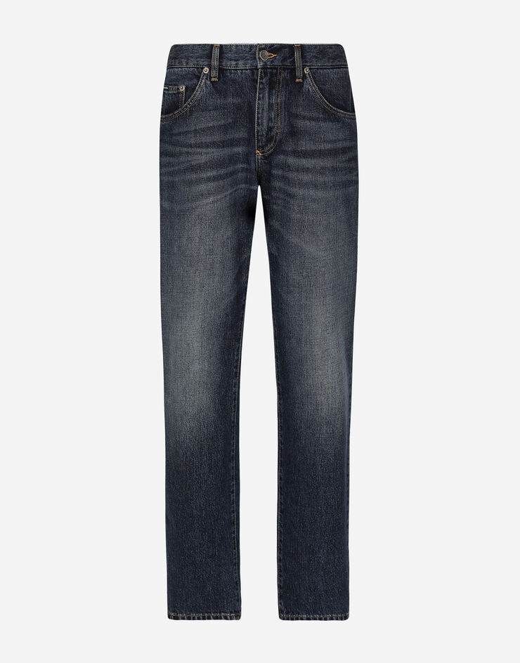 Classic blue denim jeans in Blue for Men Dolce&Gabbana® US