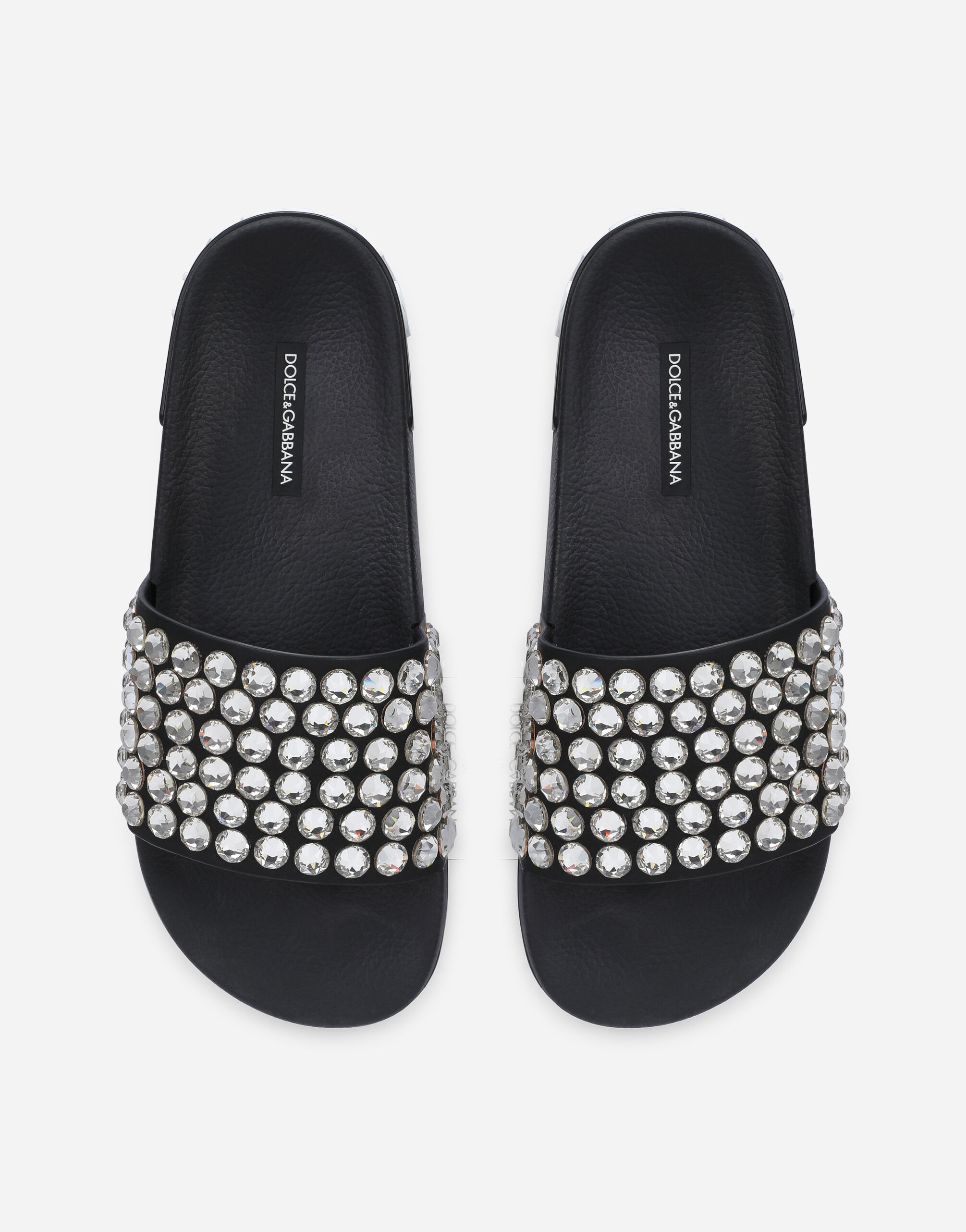 魅力【Dolce & Gabbana】ビーチウェア ラバースライド サンダル Dolce & Gabbana ラバービーチウェアスライド | Sendegaro US