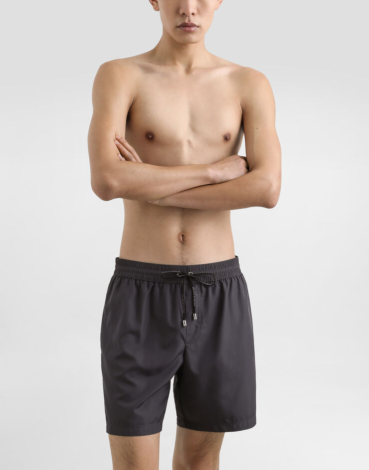 Dolce & Gabbana Medium swim boxer shorts Grey M4E45TON08C