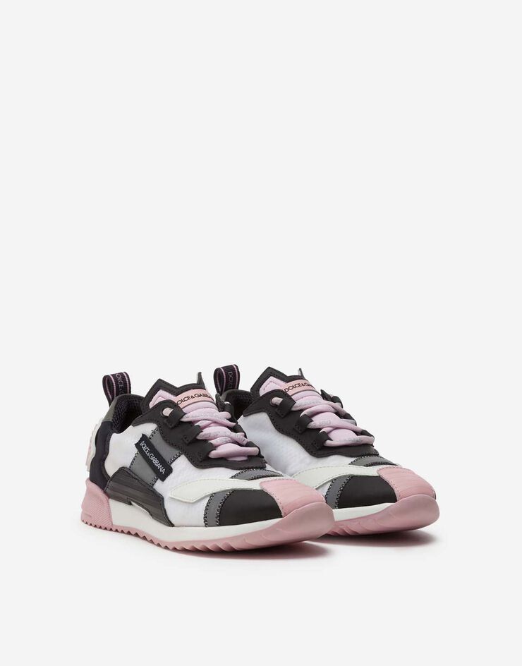 Dolce & Gabbana NS1 sneakers in nylon with reflective details GRIS DA0903AX374