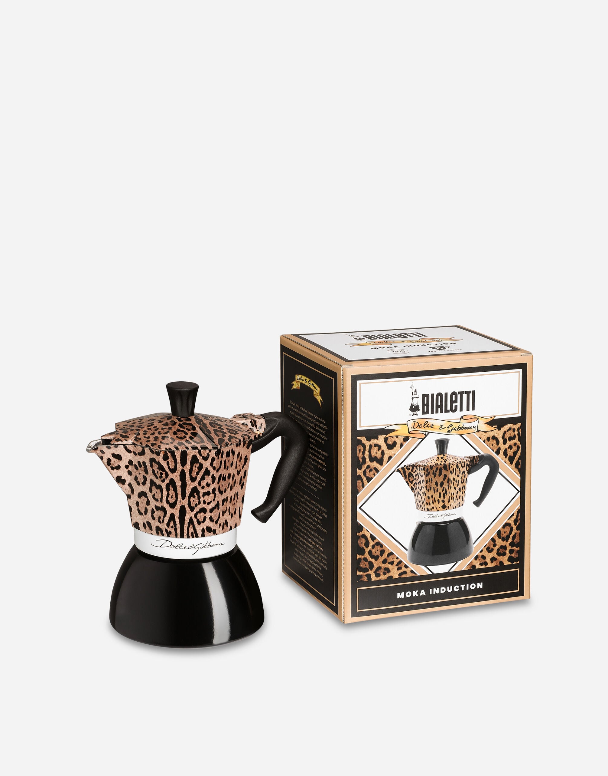 Moka Induction large BIALETTI DOLCE&GABBANA in Multicolor