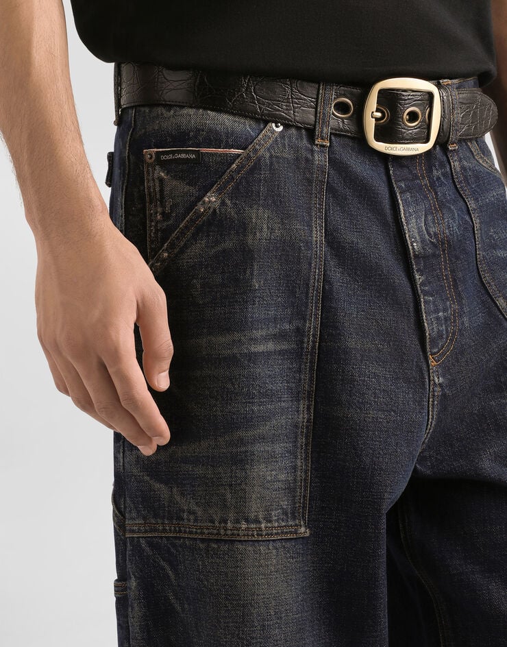 Dolce & Gabbana Denim trousers Multicolor GP1H8DG8OL6